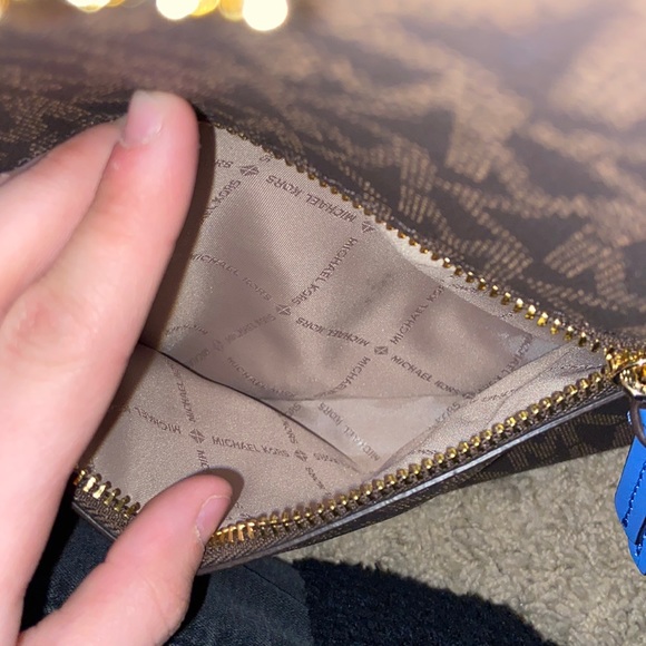 Im selling a Brown and Blue Michael Kors backpack bag! - Picture 5 of 7